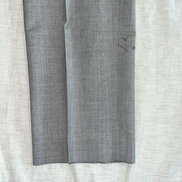 NWOT Ludlow Slim Fit Suit Pants in Lora Piana Wool Gray Size 36 x 32 - Picture 13 of 14